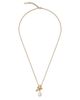 Givenchy Women's Chain Link Necklace in Metal and Pearl - 2