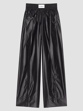 Givenchy Women's Cocoon Elastic-Waist Pants in Technical Poplin