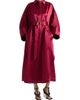 Givenchy Women's Cocoon Long Dress in Satin - 5