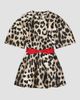 Givenchy Women's Cocoon Mini Dress in Leopard Jacquard - 5