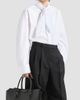 Givenchy Women's Cocoon Shirt in Poplin with Bow - 3