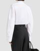Givenchy Women's Cocoon Shirt in Poplin with Bow - 4