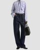 Givenchy Women's Cocoon Striped Shirt in Silk with Bow - 2