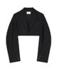 Givenchy Women's Cropped Cocoon Blazer in Wool and Wohair - 5