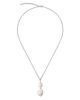 Givenchy Women's Crystal Pearl Necklace in Metal Crystals and Pearls - 2