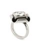 Givenchy Women's Deconstructed Crystals Ring in Metal and Crystals - 4