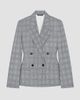 Givenchy Women's Double-Breasted Checked Jacket in Wool - 5