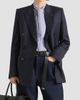 Givenchy Women's Double-Breasted Striped Jacket in Wool - 4