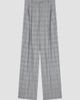 Givenchy Women's Double Pleat Checked Pants in Wool - 5