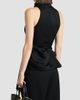 Givenchy Women's Draped Top in Crepe Satin - 8