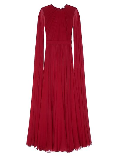 full formal evening dress Givenchy by Alexander McQueen Black Evening Gown with Purple Flowers –  Vintage Grace main image 1