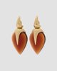 Givenchy Women's Heartwood Earrings in Metal and Resin - 2