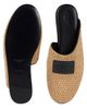 Givenchy Women's Label Raffia-Effect Flat Mules - 5