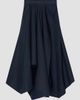 Givenchy Women's Long Asymmetric Skirt in Poplin - 1