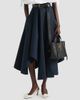 Givenchy Women's Long Asymmetric Skirt in Poplin - 3