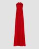 Givenchy Women's Long Draped Halter Neck Dress in Satin Crepe - 2