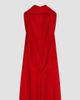 Givenchy Women's Long Draped Halter Neck Dress in Satin Crepe - 4
