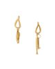 Givenchy Women's Lucky Charms Asymmetric Earrings in Metal - 4