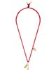 Givenchy Women's Lucky Charms Necklace in Silk and Metal - 2