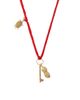 Givenchy Women's Lucky Charms Necklace in Silk and Metal - 3