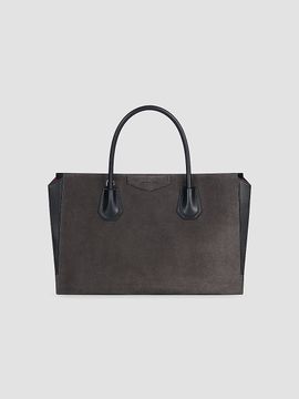 Givenchy Women's Medium Antigona Catchall Tote Bag in Suede