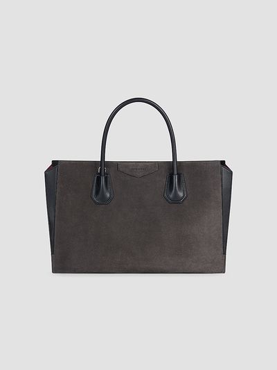 Givenchy Women's Medium Antigona Catchall Tote Bag in Suede