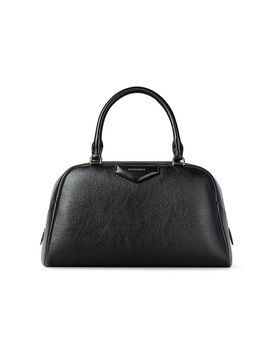 Givenchy Women's Medium Antigona East-West Soft Top Handle Bag in Grained Leather