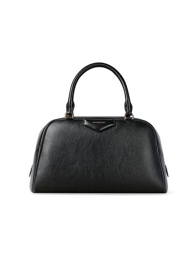 Givenchy Women's Medium Antigona East-West Soft Top Handle Bag in Grained Leather