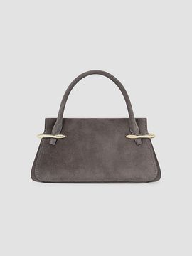 Givenchy Women's Medium Pinch Top Handle Bag in Suede Leather