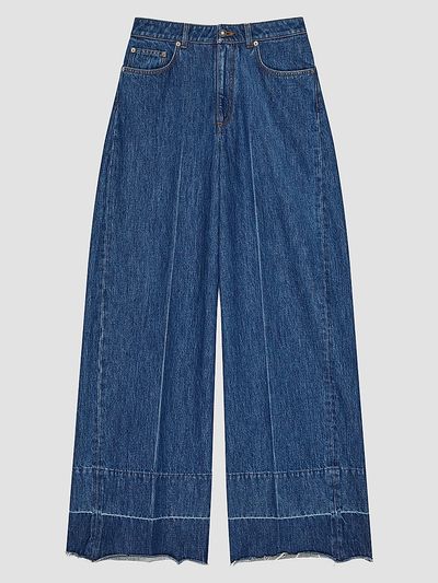 Givenchy Women's Medium Wide Leg Jeans