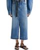 Givenchy Women's Midi Pants Skirt in Medium Denim - 3