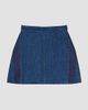 Givenchy Women's Mini Cocoon Skirt in Denim - 5