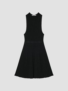 Givenchy Women's Mini Dress in Knit with Sheer Details