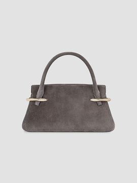 Givenchy Women's Mini Pinch Top Handle Bag in Suede Leather