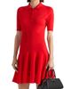 Givenchy Women's Mini Polo Dress in Second Skin Effect Knit - 3