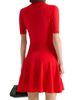 Givenchy Women's Mini Polo Dress in Second Skin Effect Knit - 4