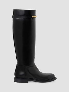 Givenchy Women's Pinch Flat Boots in Leather