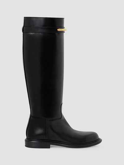 Givenchy Women's Pinch Flat Boots in Leather