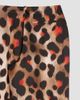 Givenchy Women's Pinch Pants in Silk with Leopard Print - 8
