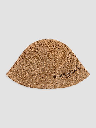 Givenchy Women's Raffia-Effect Bob Hat
