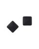 Givenchy Women's Sculpt Asymmetric Earrings in Metal and Leather - 1