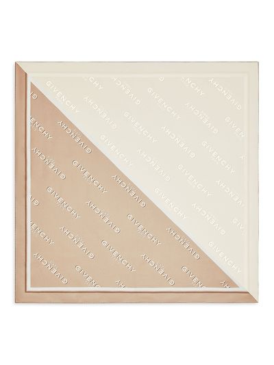 Givenchy Women's Shadow Bicolor Square Scarf in Silk