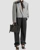 Givenchy Women's Single-Breasted Cropped Blazer in Wool and Mohair - 2