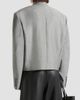 Givenchy Women's Single-Breasted Cropped Blazer in Wool and Mohair - 4