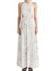 Givenchy Women's Slashed Long Dress with Floral Print - 2