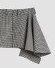 Givenchy Women's Slashed Mini Skirt in Houndstooth Wool and Mohair - 3