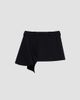 Givenchy Women's Slashed Mini Skirt in Wool - 1