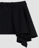 Givenchy Women's Slashed Mini Skirt in Wool - 4