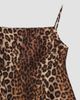 Givenchy Women's Sliced Mini Dress in Leopard Jacquard - 5