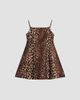Givenchy Women's Sliced Mini Dress in Leopard Jacquard - 7